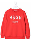 Kids Women s Logo Print Sweatshirt MS027672 040 - MSGM - BALAAN 1