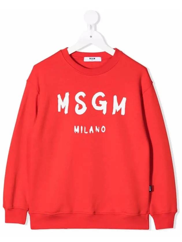 Kids Logo Print Sweatshirt MS027672 040 - MSGM - BALAAN 2