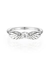 Women's Sparkling Angel Wings Ring Silver - PANDORA - BALAAN 3