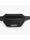 Logo Print Nylon Sonny Bum Belt Bag Black - BURBERRY - BALAAN 5