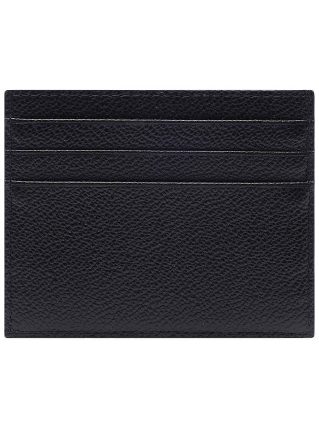 Triangle Logo Card Wallet Black - PRADA - BALAAN 5