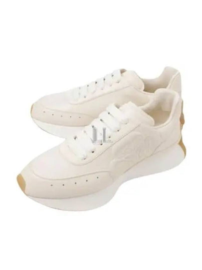 Sprint Runner Low Top Sneakers Beige - ALEXANDER MCQUEEN - BALAAN 2