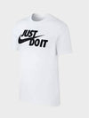 Swoosh Short Sleeve T-Shirt White - NIKE - BALAAN 3