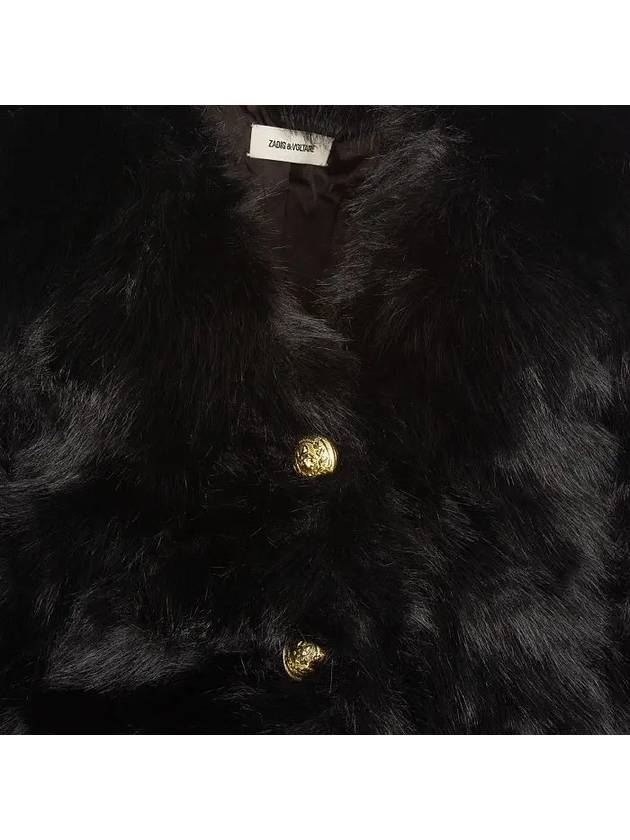 Milas fake fur coat WWCO00213 - ZADIG & VOLTAIRE - BALAAN 4