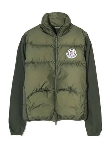 Logo Patch Padded Cardigan Men s Jacket - MONCLER - BALAAN 1