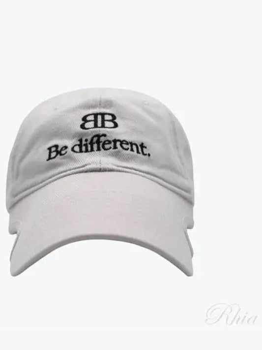 Logo Cotton Ball Cap White - BALENCIAGA - BALAAN 2