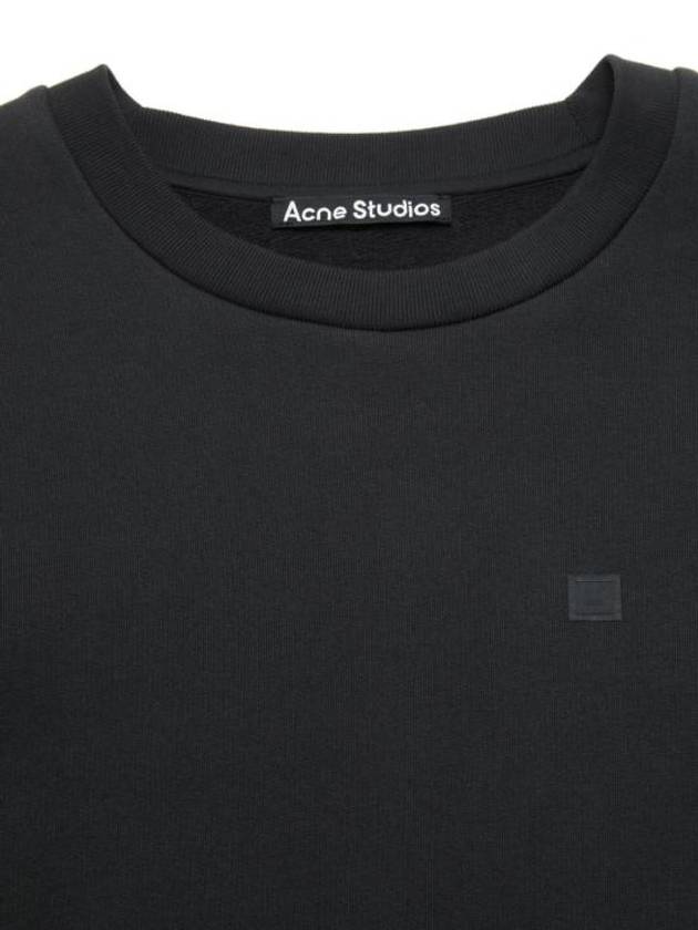 Logo Cotton Sweatshirt Black - ACNE STUDIOS - BALAAN 4