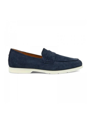 Men's City Tray Light Loafer Blue - ECCO - BALAAN 1