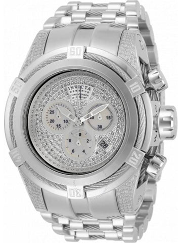 Invicta Reserve Bolt Zeus Chronograph Quartz Silver Dial Men's Watch 29900 - INVICTA - BALAAN 1