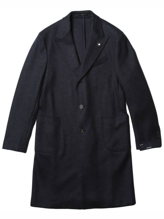 Wool single coat navy M23678AV50 - RVR LARDINI - BALAAN 1