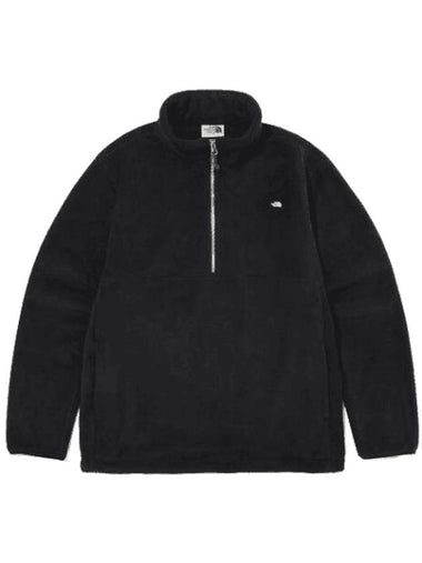 Comfy Fleece Anorak Black - THE NORTH FACE - BALAAN 1