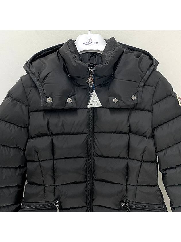 Kids Logo Patch CHARPAL Down Long Padded Jacket 8Y 10Y Black 1C50210 54155 999 - MONCLER - BALAAN 4