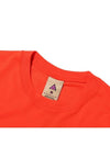 ACG Giant Logo Short Sleeves T-Shirt Habanero Red - NIKE - BALAAN 6