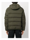 Stone Island Nylon Hooded Down Jacket 791543728 V0058 Free Olive - STONE ISLAND - BALAAN 3