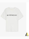 Archetype Logo Print Short Sleeve T-Shirt White - GIVENCHY - BALAAN 2