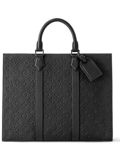 Sac Plat 24H Tote Bag Black - LOUIS VUITTON - BALAAN 2