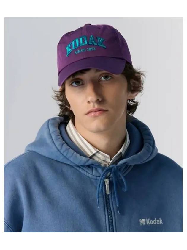 KODAK Woven Relax Fit Ball Cap PURPLE - KODO - BALAAN 1