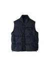 Crinkle Reps R-NY Down Vest Navy - STONE ISLAND - BALAAN 2