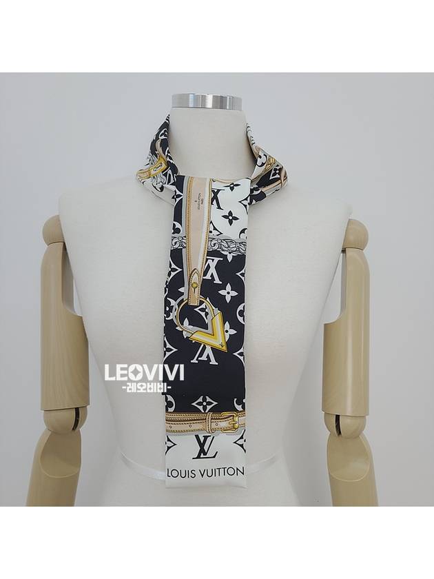 Monogram Confidential Scarf Black - LOUIS VUITTON - BALAAN 9