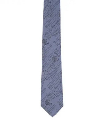 BRL UTI Scritto Printing Silk Tie - BERLUTI - BALAAN 1