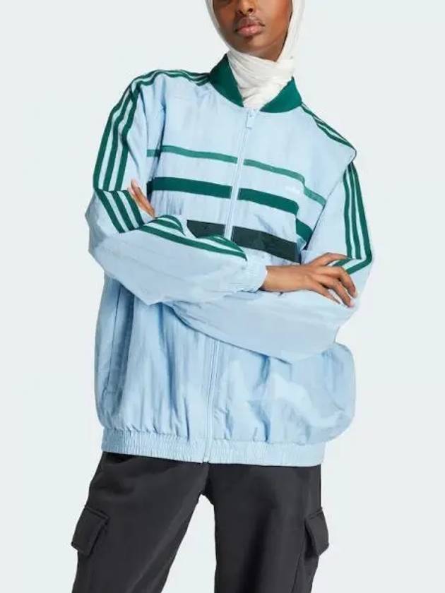 80S Elastic Cuffs Track Jacket Sky Blue - ADIDAS - BALAAN 2