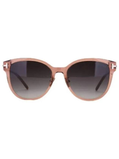 Eyewear Round Overfit Sunglasses Grey - TOM FORD - BALAAN 1