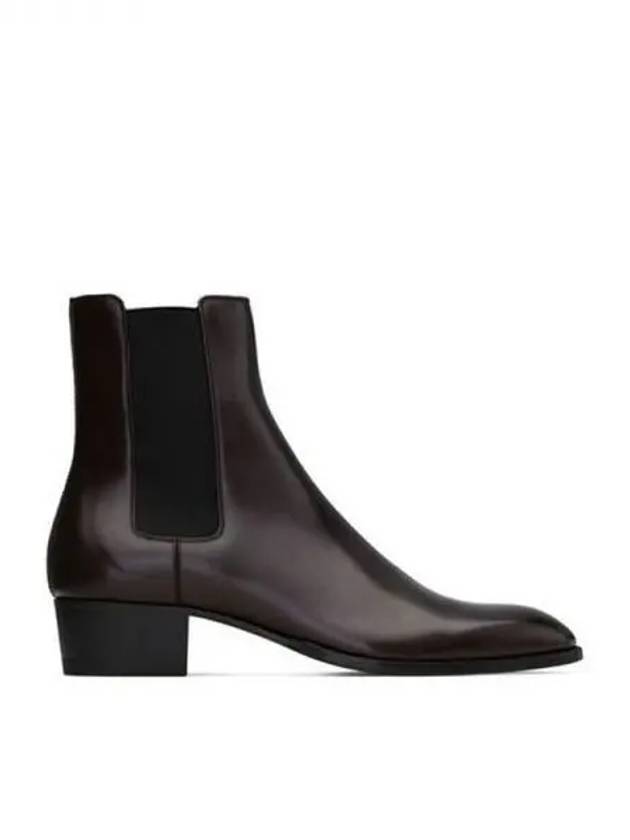 Wyatt leather Chelsea boots - SAINT LAURENT - BALAAN 1