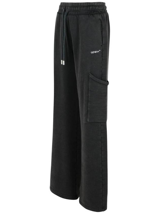 Off-White Cargo Book' Black Cotton Pants - OFF WHITE - BALAAN 2