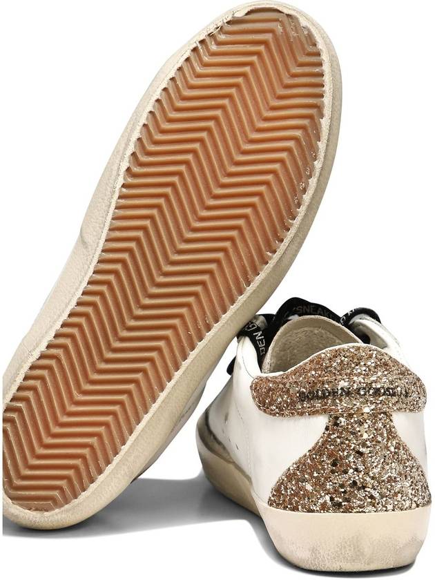 Super-Star Glittered Sneakers White - GOLDEN GOOSE - BALAAN 6