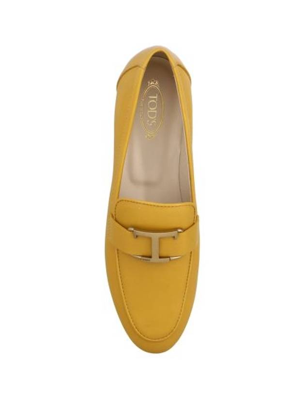 Timeless Leather Loafers Yellow - TOD'S - BALAAN 2