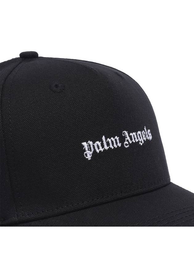 Classic Logo Ball Cap Black - PALM ANGELS - BALAAN 6