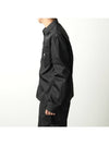 Triangle Logo Re-Nylon Long Sleeve Shirt Black - PRADA - BALAAN 3