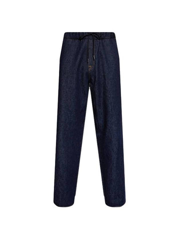 Men's Straight Jeans Blue - MONCLER - BALAAN 1