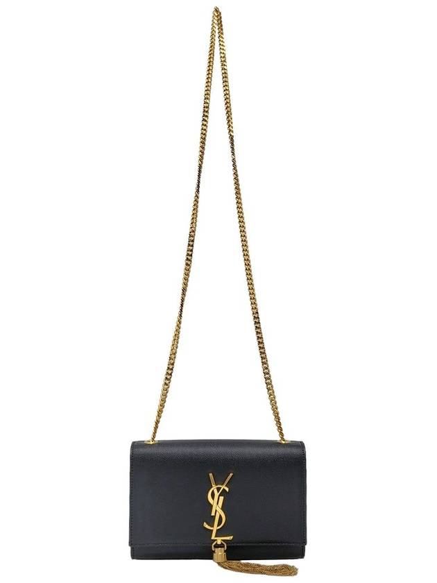 Women s 474366 Gold Tassel Chain Shoulder Bag - SAINT LAURENT - BALAAN 5