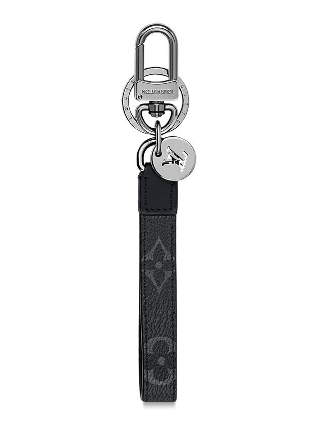 Monogram Dragonne Bag Charm Key Holder Black - LOUIS VUITTON - BALAAN 2