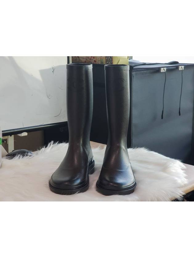 Rain Boots 24 Workshop Two Tone Brown Black G45838 B17440 NZA88 37 - CHANEL - BALAAN 1