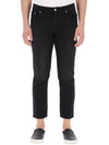 Corky Mid-Rise Slim Fit Jeans Black - DEPARTMENT 5 - BALAAN 2