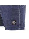 Swimming Nylon Trunk Shorts Avio Blue - STONE ISLAND - BALAAN 4