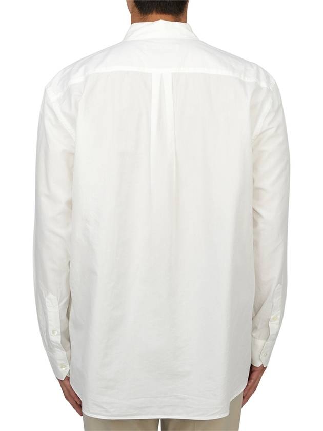 Long Sleeve Shirt M2242FW WHITE PEACHED CUPRO POPLIN - OUR LEGACY - BALAAN 4