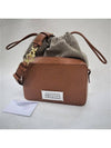 Number Logo Medium Camera Shoulder Bag Brown - MAISON MARGIELA - BALAAN.