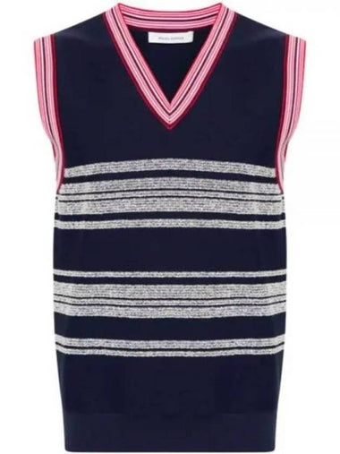 Wales Bonner Knit Vest MS24KN10 PL010 530 Free - WALES BONNER - BALAAN 1