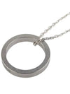 Ring Pendant Necklace Silver - MAISON MARGIELA - BALAAN 5