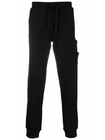 Men's Wappen Patch Training Jogger Pants Black - STONE ISLAND - BALAAN 2