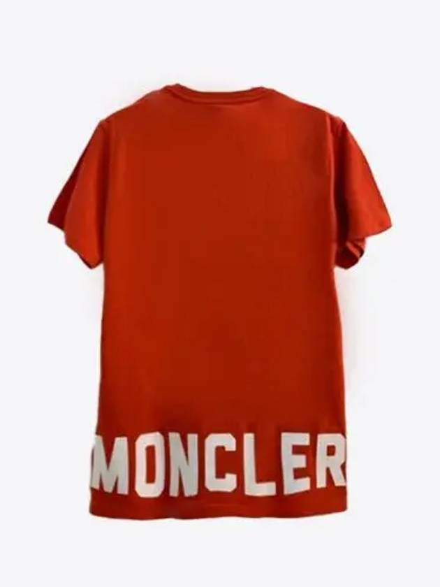 8C77810 V8161 349 Orange Women's Short Sleeve - MONCLER - BALAAN 2