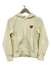 P1T171 SM001 Hood Zip Up Yellow Comme des Garcons - COMME DES GARCONS - BALAAN 1