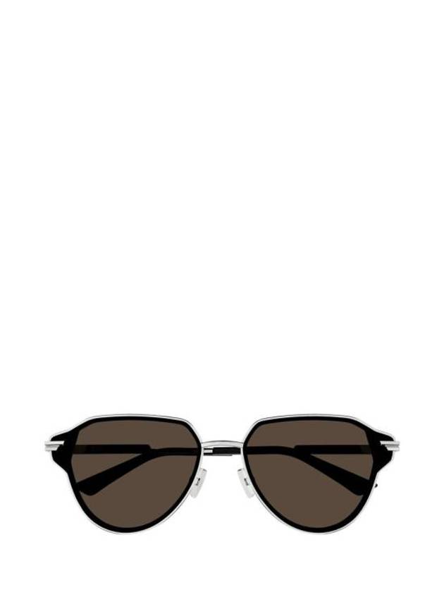 Sunglasses BV1271S 004 SILVER - BOTTEGA VENETA - BALAAN 1