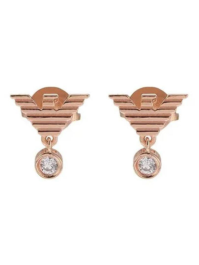 Stud Earrings Rose Gold - EMPORIO ARMANI - BALAAN 2