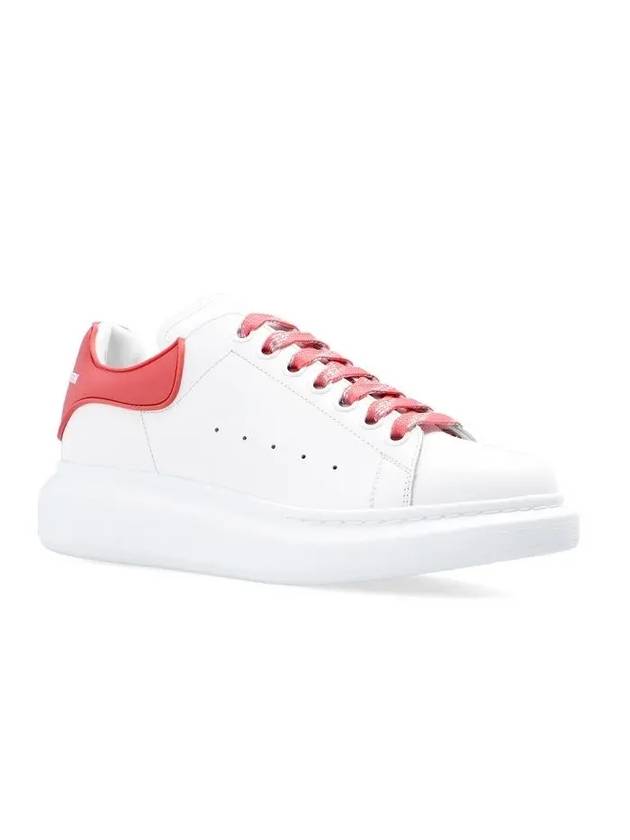 Women's Red Tab Oversized Low Top Sneakers White - ALEXANDER MCQUEEN - BALAAN 4