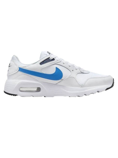 Air Max SC Low Top Sneakers White Blue - NIKE - BALAAN 1