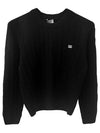 Triomphe Cashmere Cable-Knit Top Black - CELINE - BALAAN 2